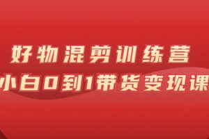 （2598期）万三好物混剪训练营：小白0到1带货变现课