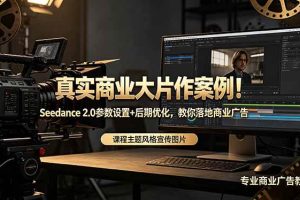 (18484期)真实商业大片作案例!Seedance 2.0参数设置+后期优化,教你落地商业广告