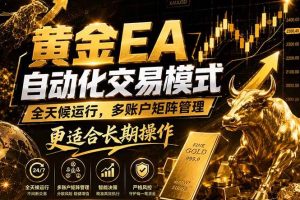 (18509期)黄金EA量化:多窗口矩阵稳定运行,系统自动执行,收益空间持续放大